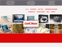 Tablet Screenshot of cashatmaxx.com